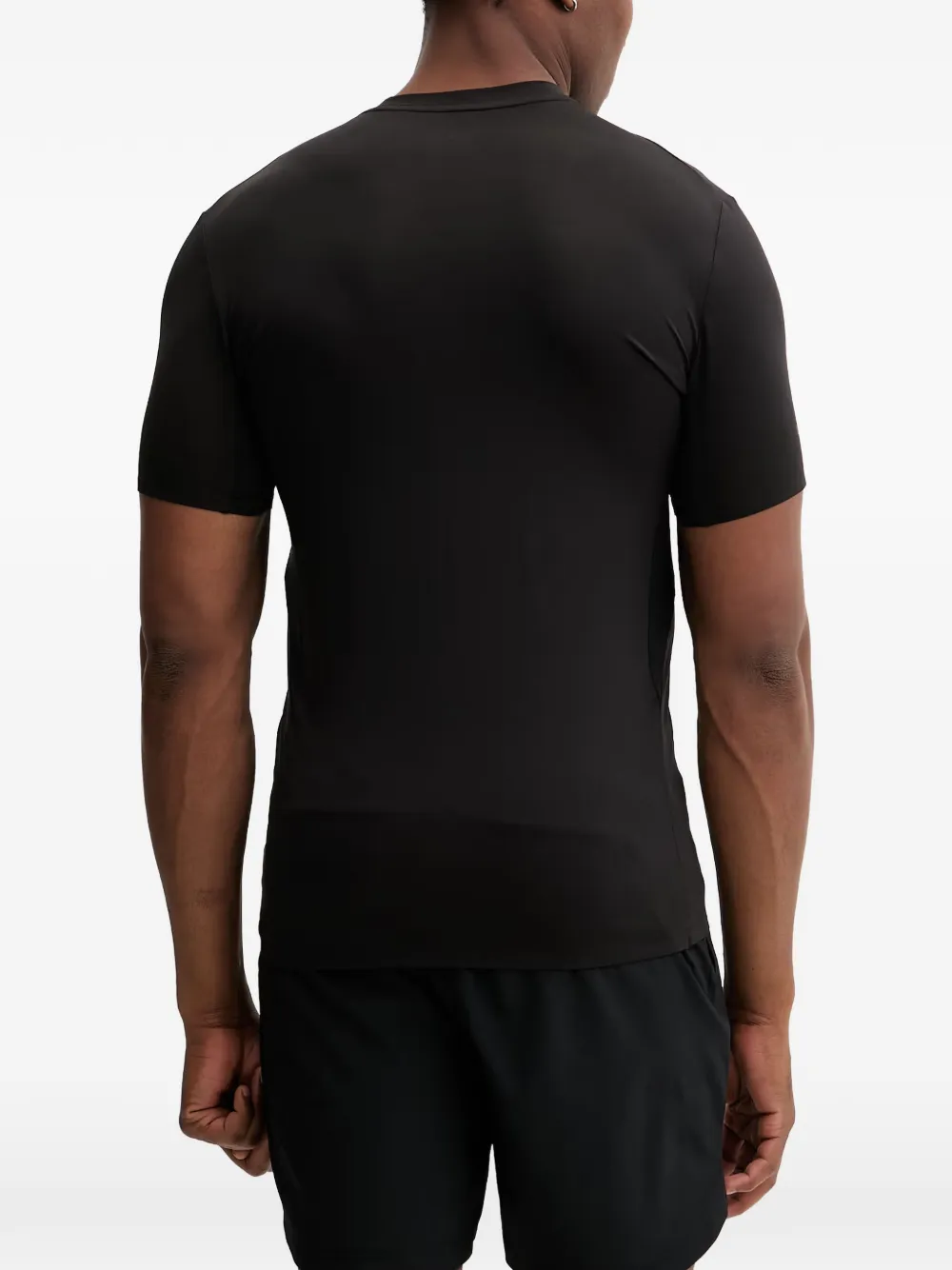 Ea7 Emporio Armani T-shirt met ronde hals Zwart