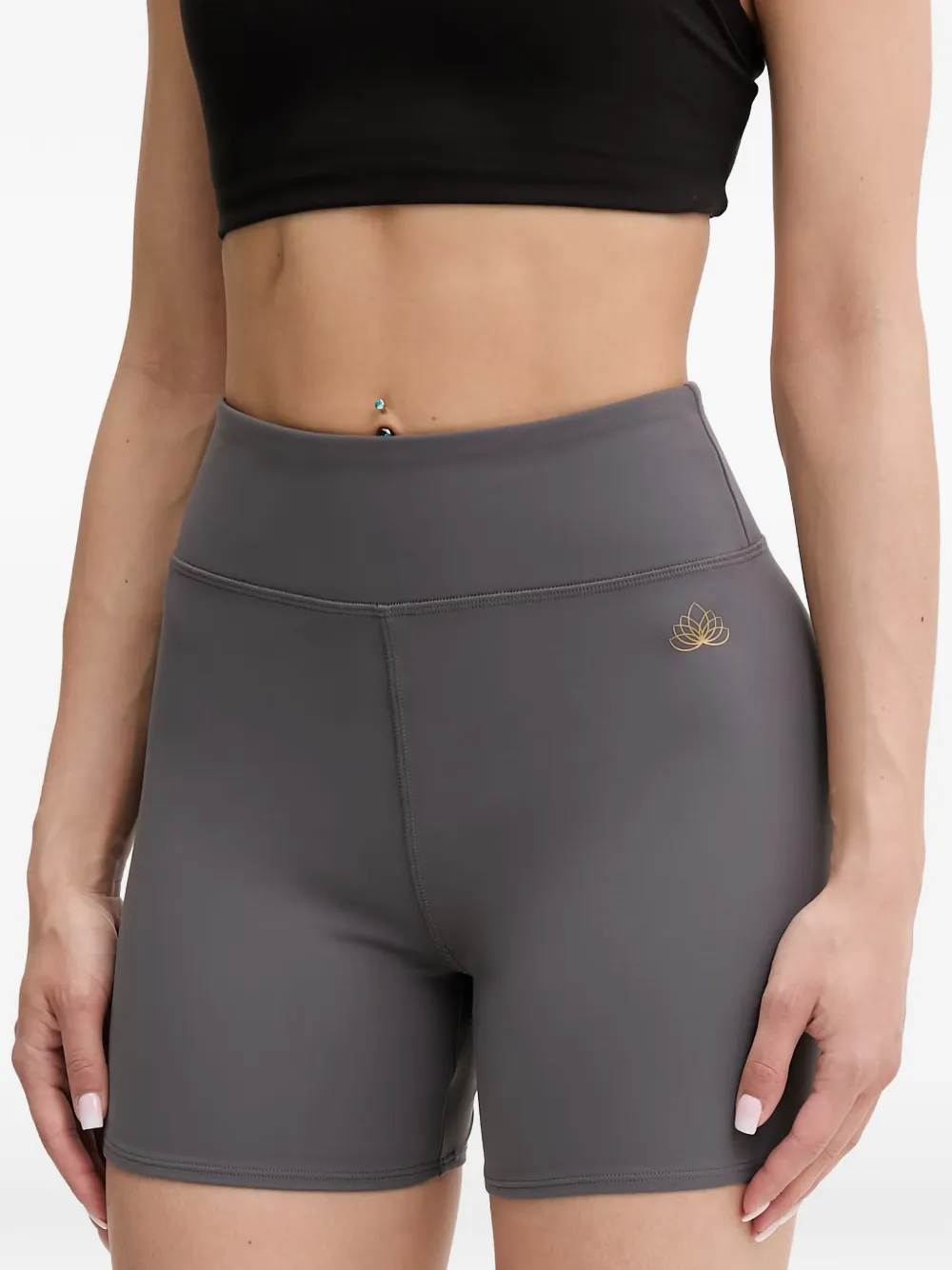 Ea7 Emporio Armani Fullness Vigor7 hardloopshorts Grijs