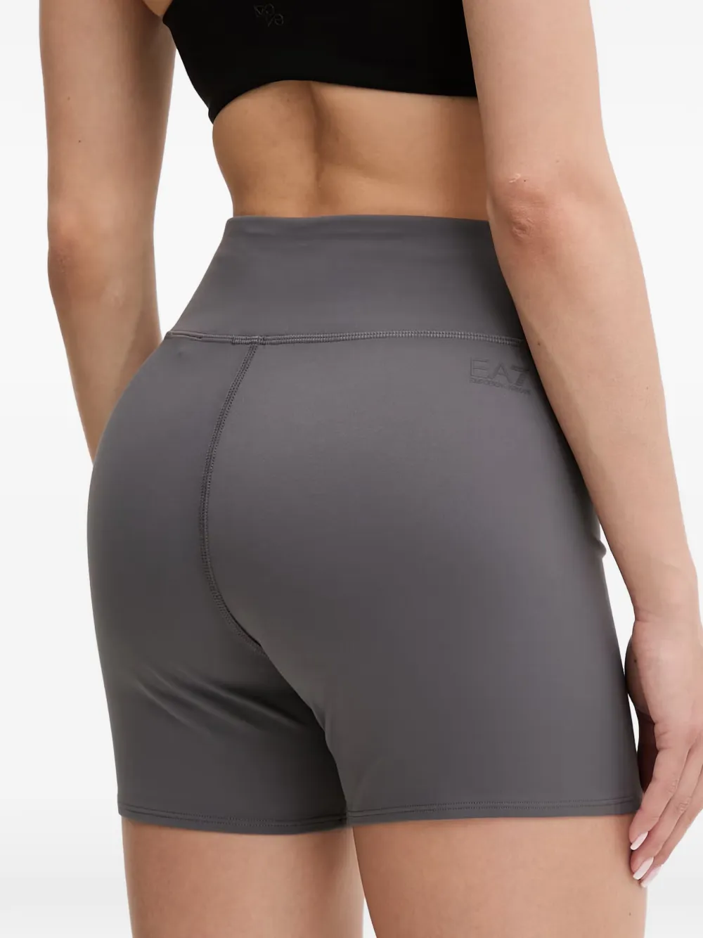 Ea7 Emporio Armani Fullness Vigor7 hardloopshorts Grijs