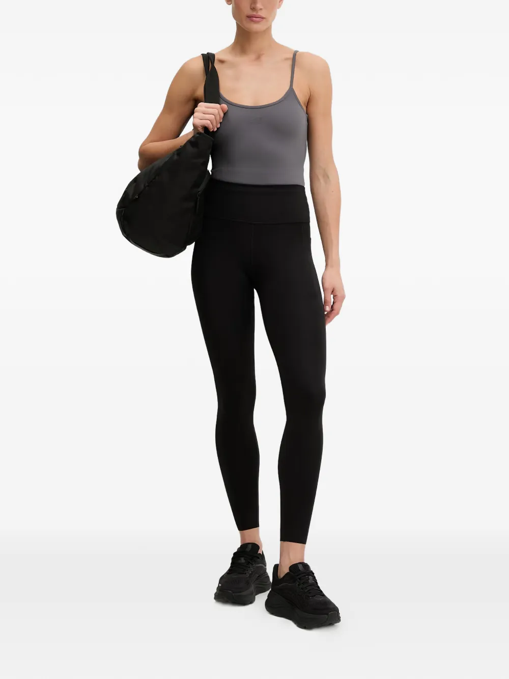 Ea7 Emporio Armani Fullness Vigor7 tanktop met gekruiste rug Grijs