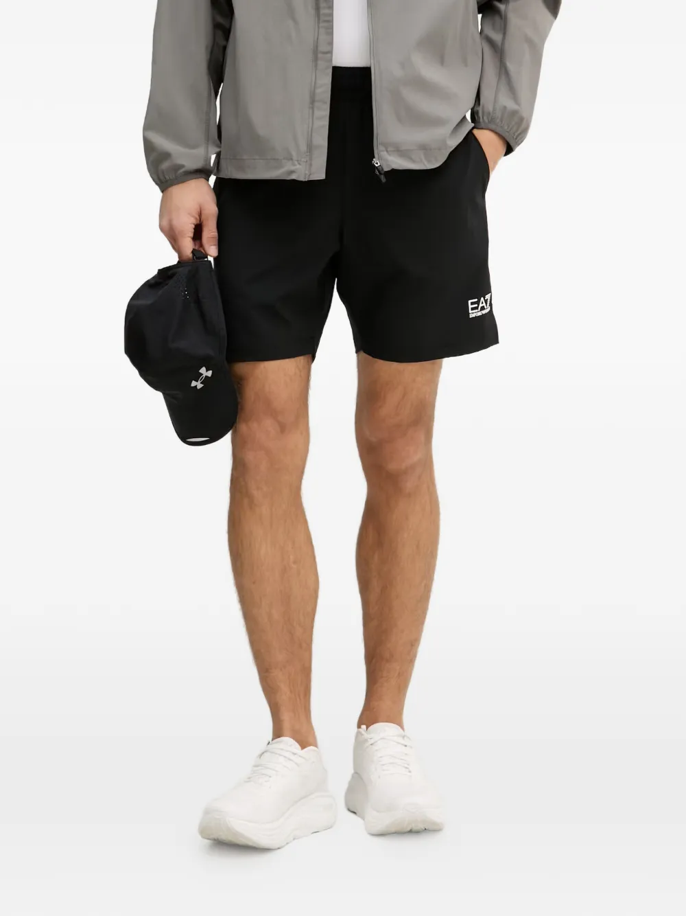 Ea7 Emporio Armani Tennis Pro performance shorts - Nero