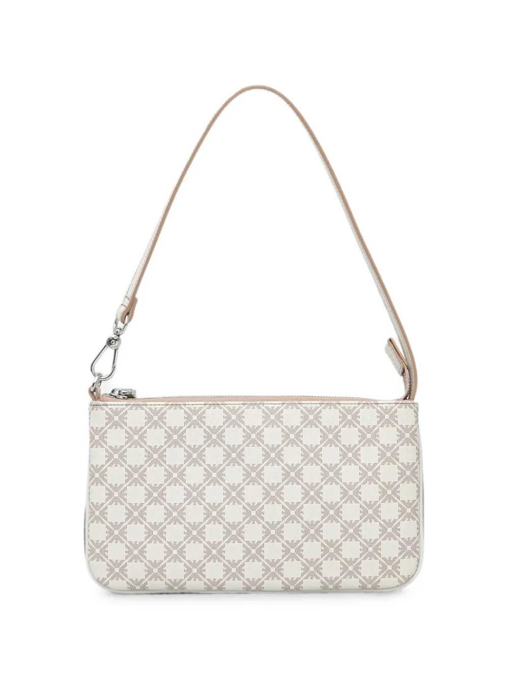 Emporio Armani Schoudertas met monogram-print Beige