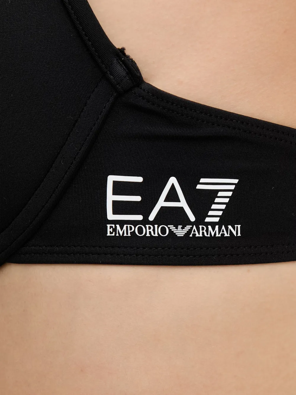 Ea7 Emporio Armani Bikini met logoprint Zwart