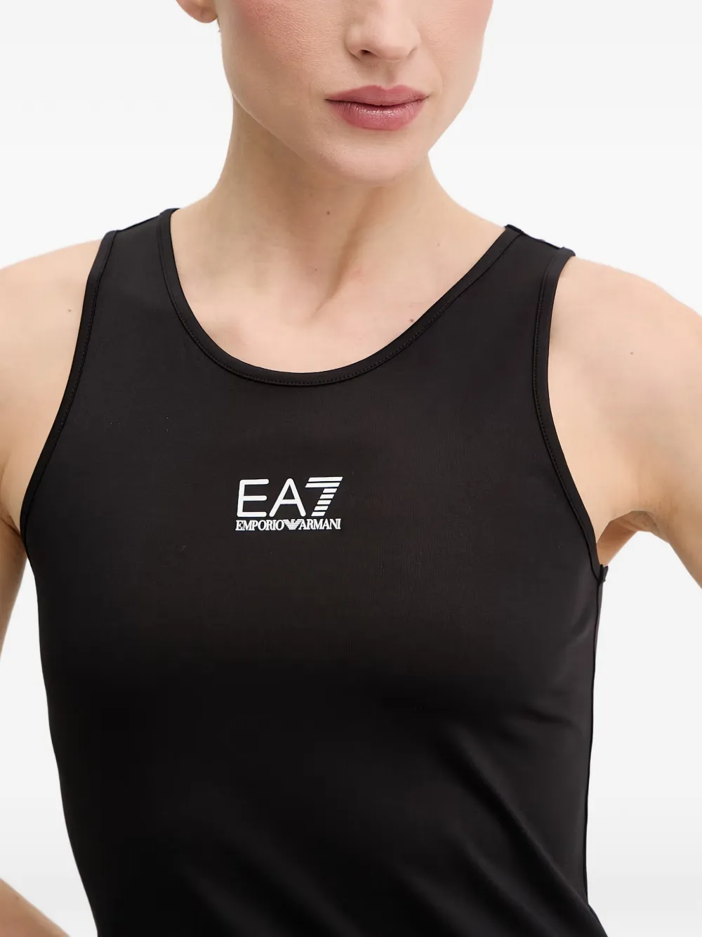 Ea7 Emporio Armani Tennis Pro tanktop Zwart