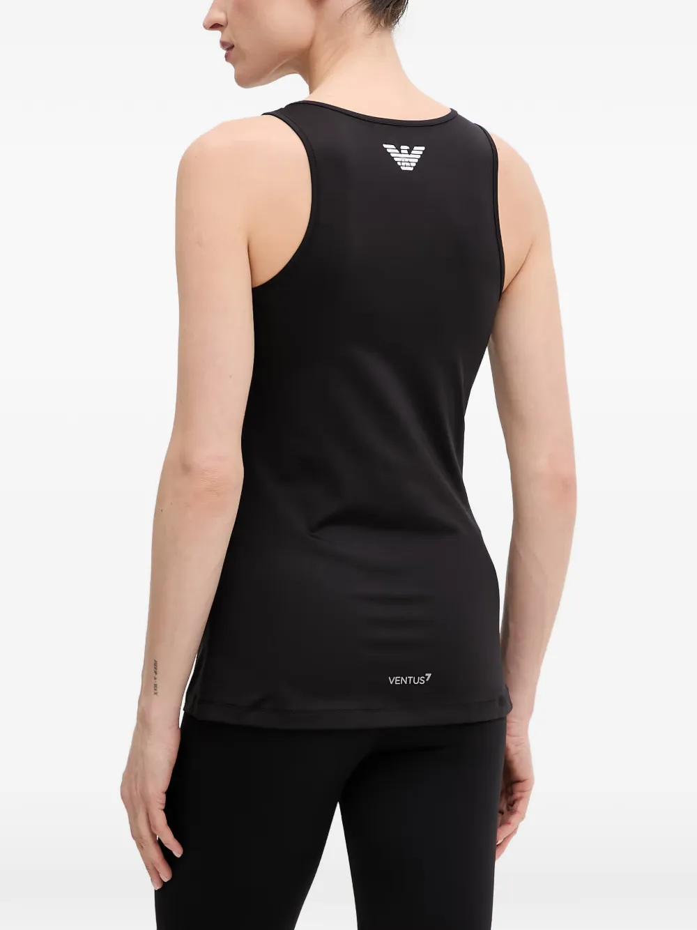 Ea7 Emporio Armani Tennis Pro tanktop Zwart