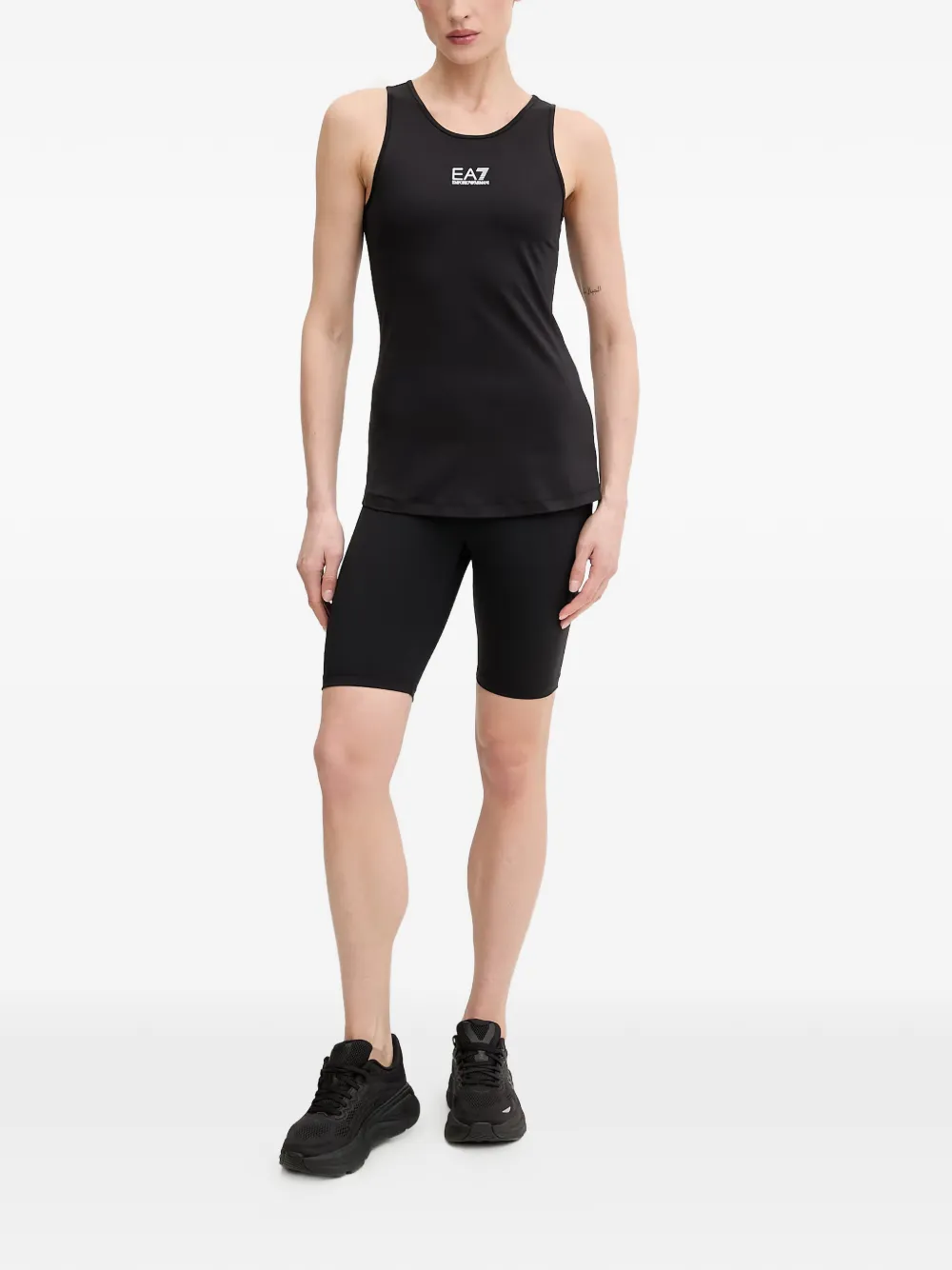 Ea7 Emporio Armani Tennis Pro tanktop Zwart