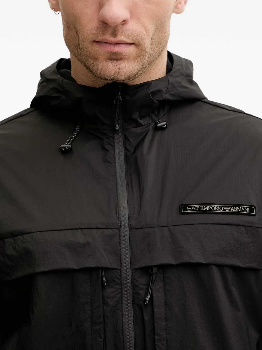 Ea7 Emporio Armani ウインドブレーカー | ブラック | FARFETCH JP