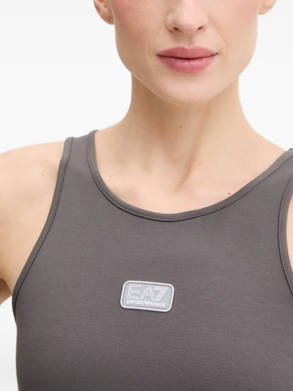 Ea7 Emporio Armani Logo Series tanktop Grijs