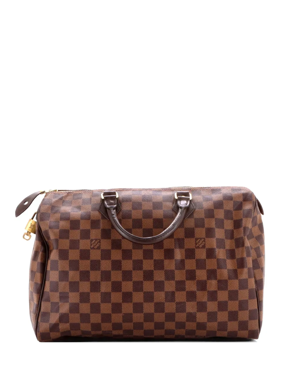 Louis Vuitton Pre-Owned Speedy Handbag Damier 35 satchel - Marrone