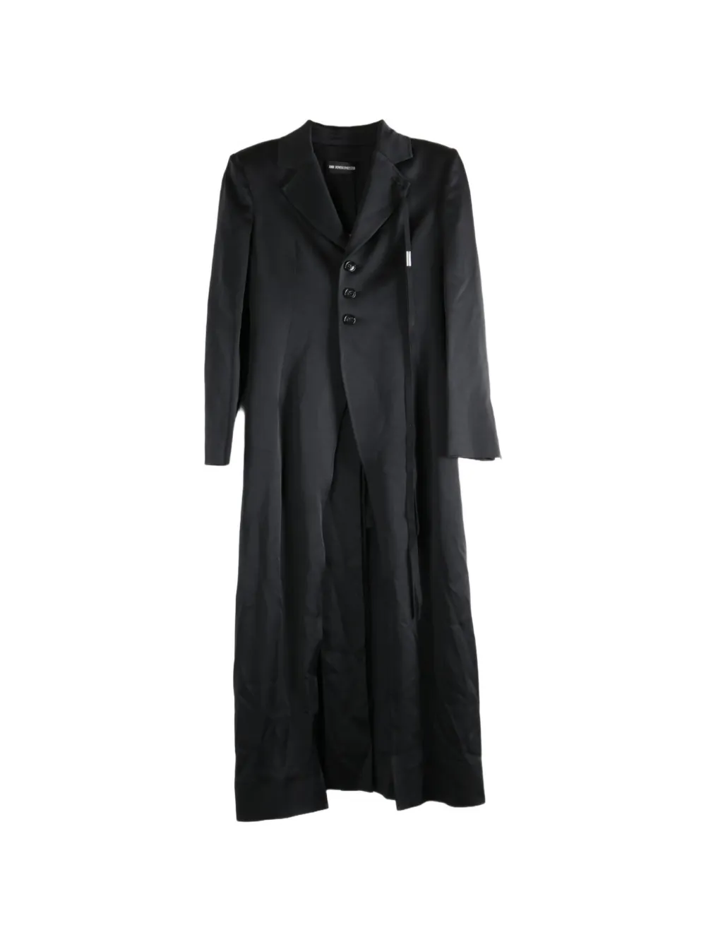 Ann Demeulemeester Cappotto monopetto - Nero
