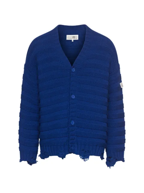 MM6 Maison Margiela Numeric wool cardigan