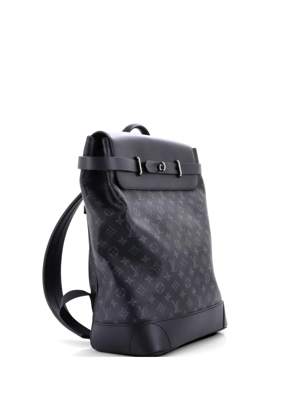 Louis Vuitton Pre-Owned Steamer Monogram Eclipse Canvas backpack - Nero