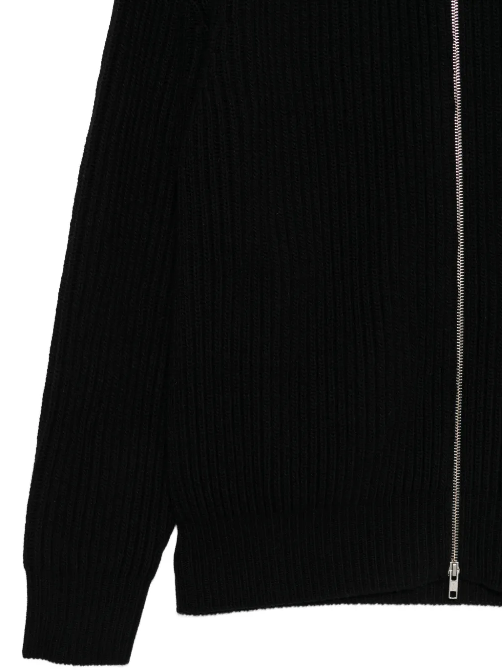 MM6 Maison Margiela Ribgebreide trui Zwart