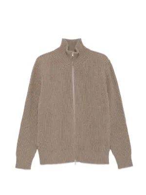 MM6 Maison Margiela エルボーパッチ カーディガン | ニュートラル
