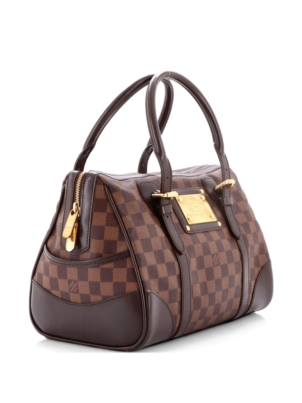 Louis Vuitton Pre-Owned Berkeley Handbag Damier shoulder bag - Marrone