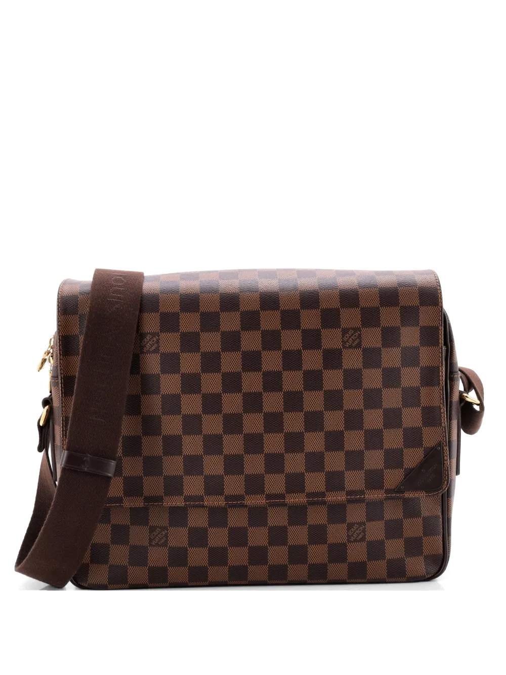 Louis Vuitton Pre-Owned Borsa a tracolla Shelton Damier MM - Marrone