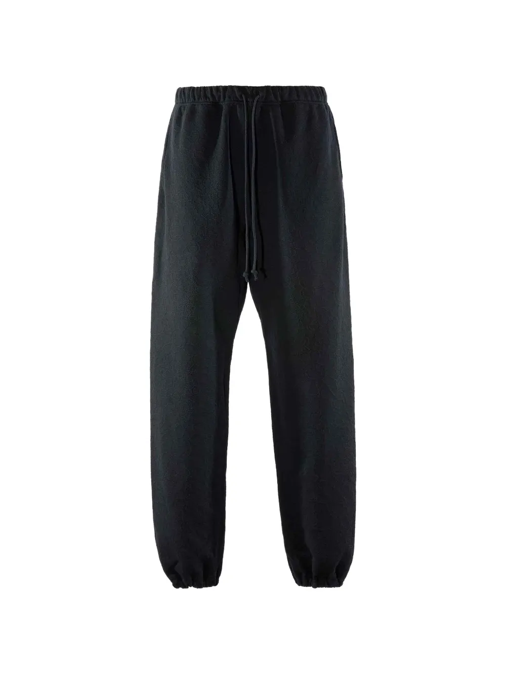 Monokemade floral-pattern track pants - Schwarz