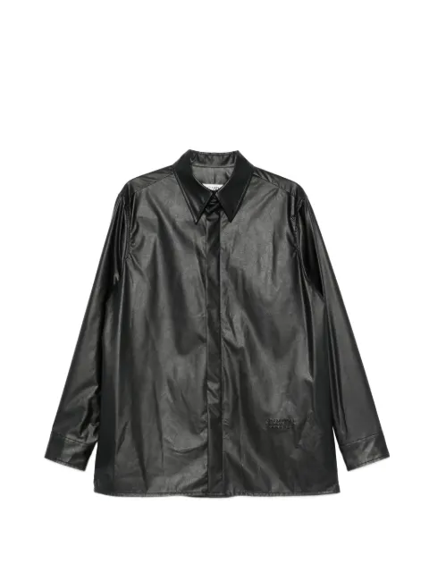 MM6 Maison Margiela Camisa com logo gravado