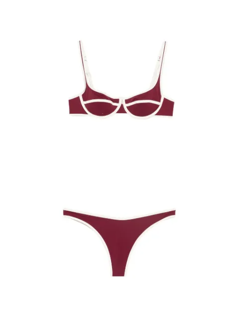 MC2 Saint Barth Naomi contrast-trim bikini