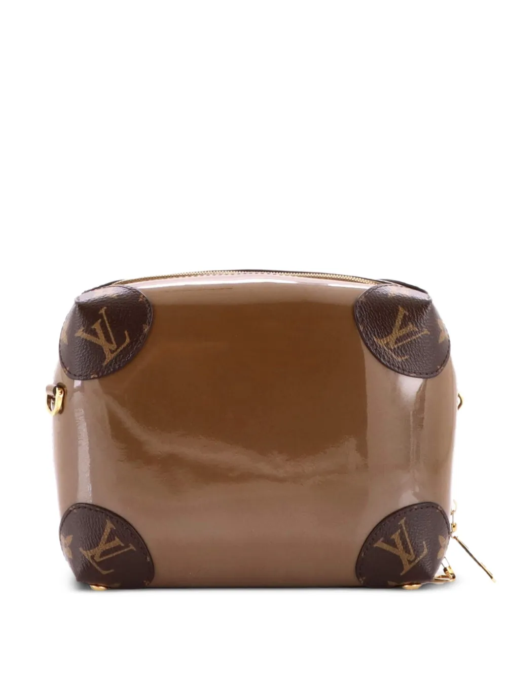 Louis Vuitton Pre-Owned Venice Handbag Vernis with Monogram Canvas crossbody bag - Brown