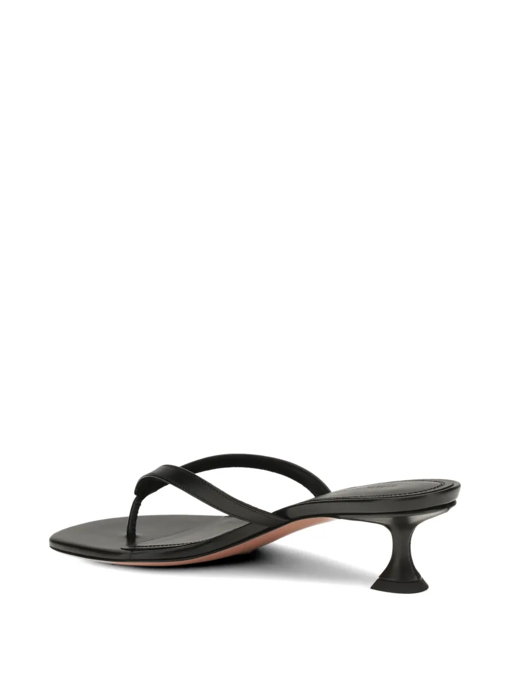 Amina Muaddi Juliette thong sandals Zwart