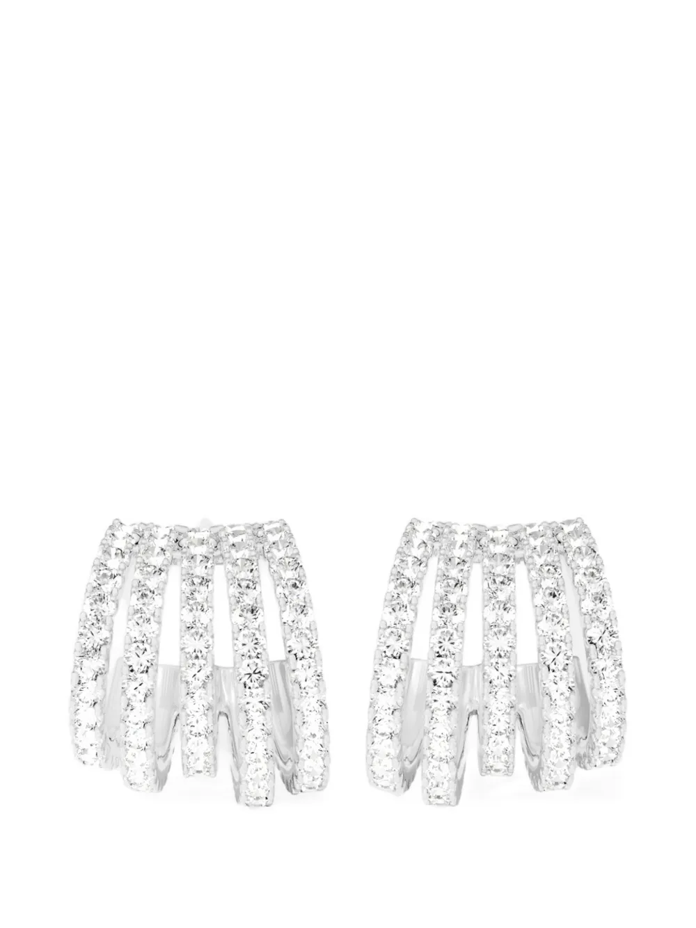 APM Monaco Mini Promesse five-hoop earrings