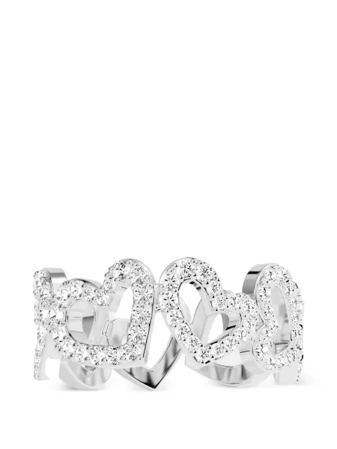 APM Monaco Asymmetric Heart ring