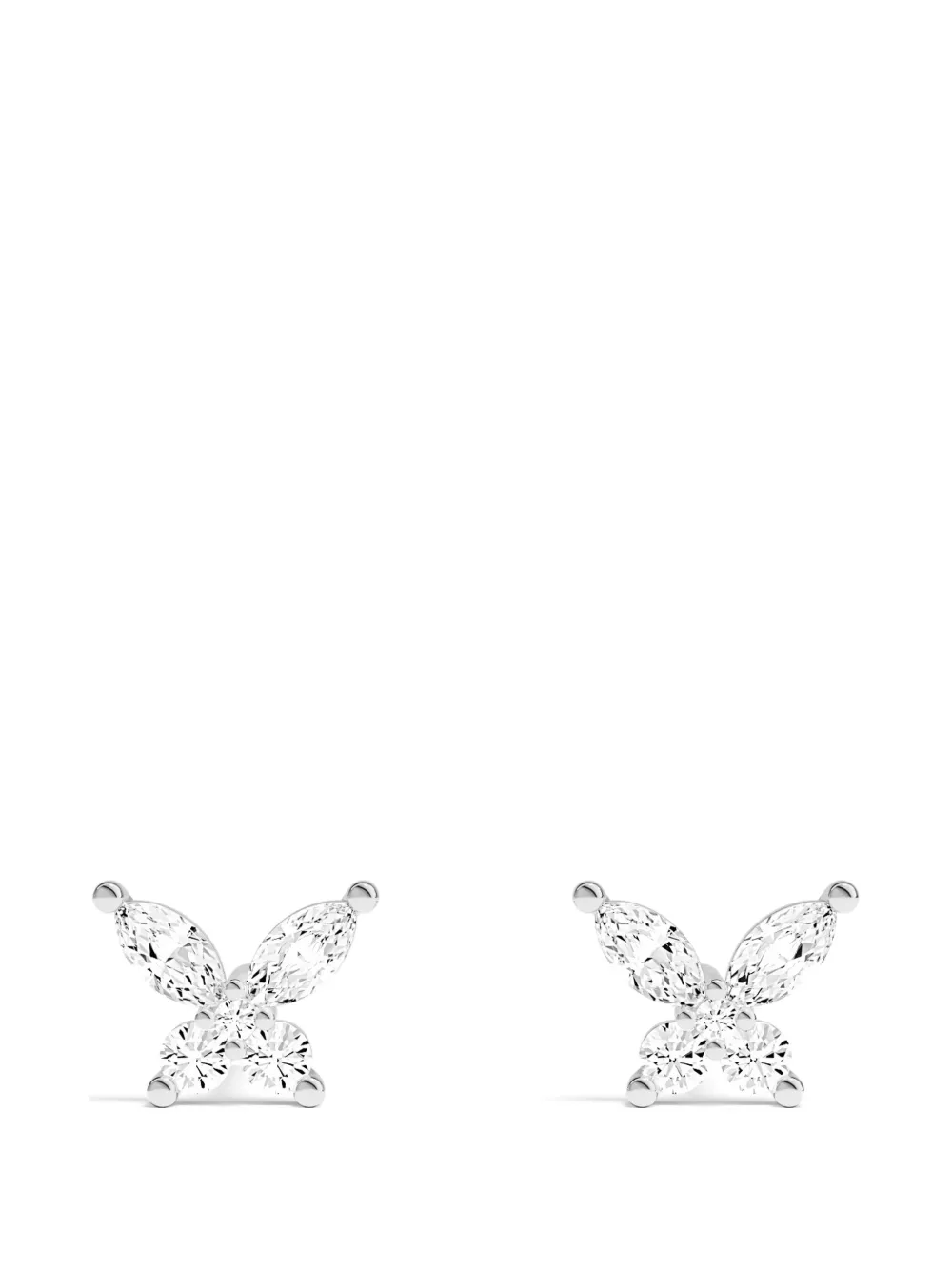 APM Monaco butterfly stud earrings