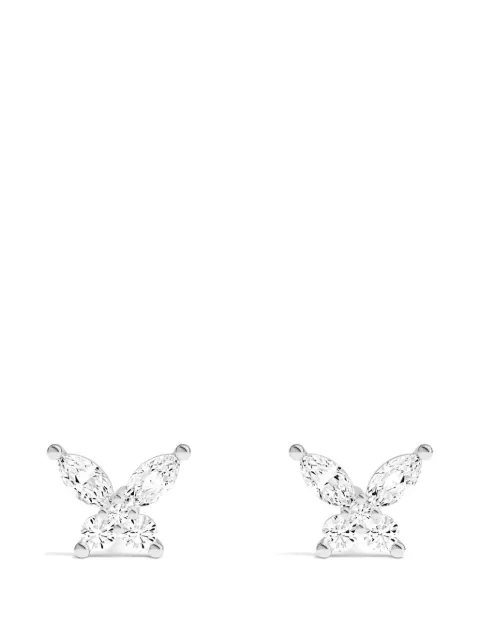 APM Monaco butterfly stud earrings