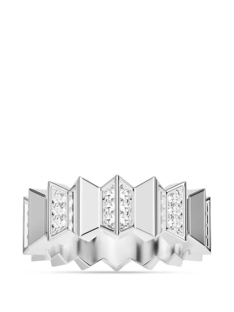 APM Monaco Up and Down XL crystal-embellished ring