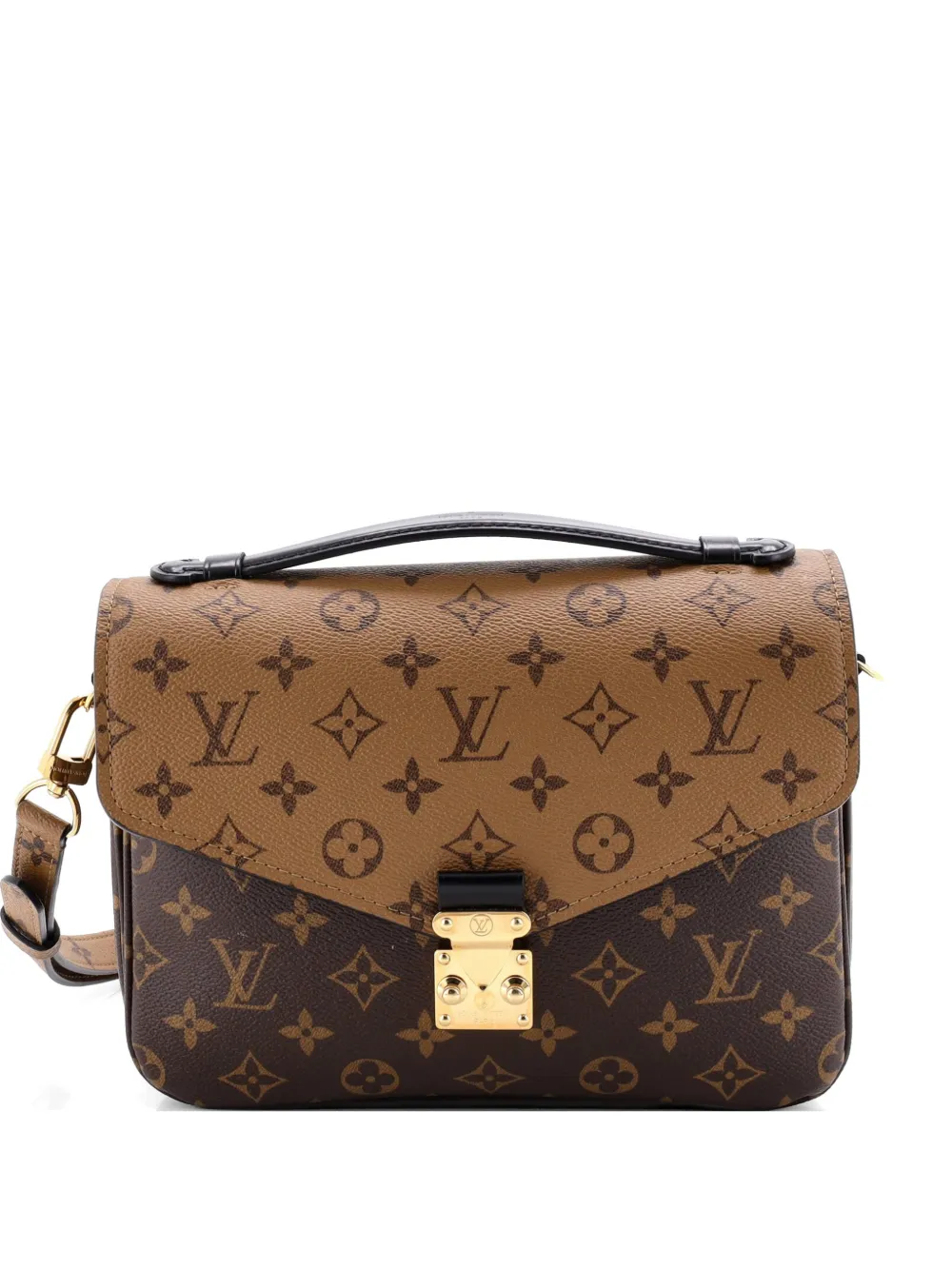 Louis Vuitton Pre-Owned Pochette Metis Reverse Monogram Canvas crossbody bag - Marrone