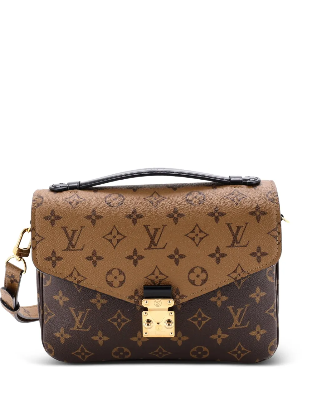 Louis Vuitton Pre-Owned Pochette Metis Reverse Monogram Canvas crossbody bag - Marrone