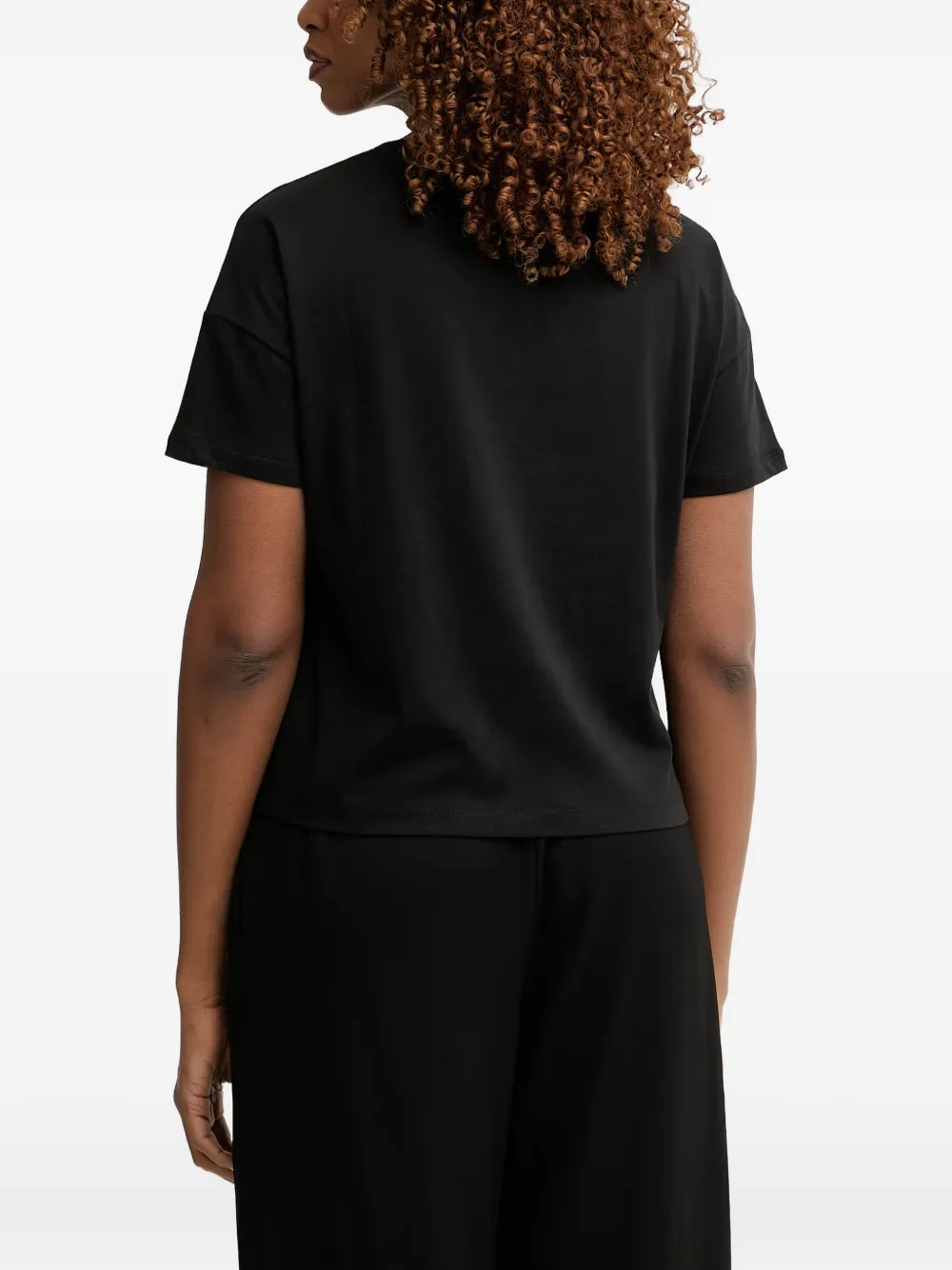 LIU JO T-shirt met zak Zwart