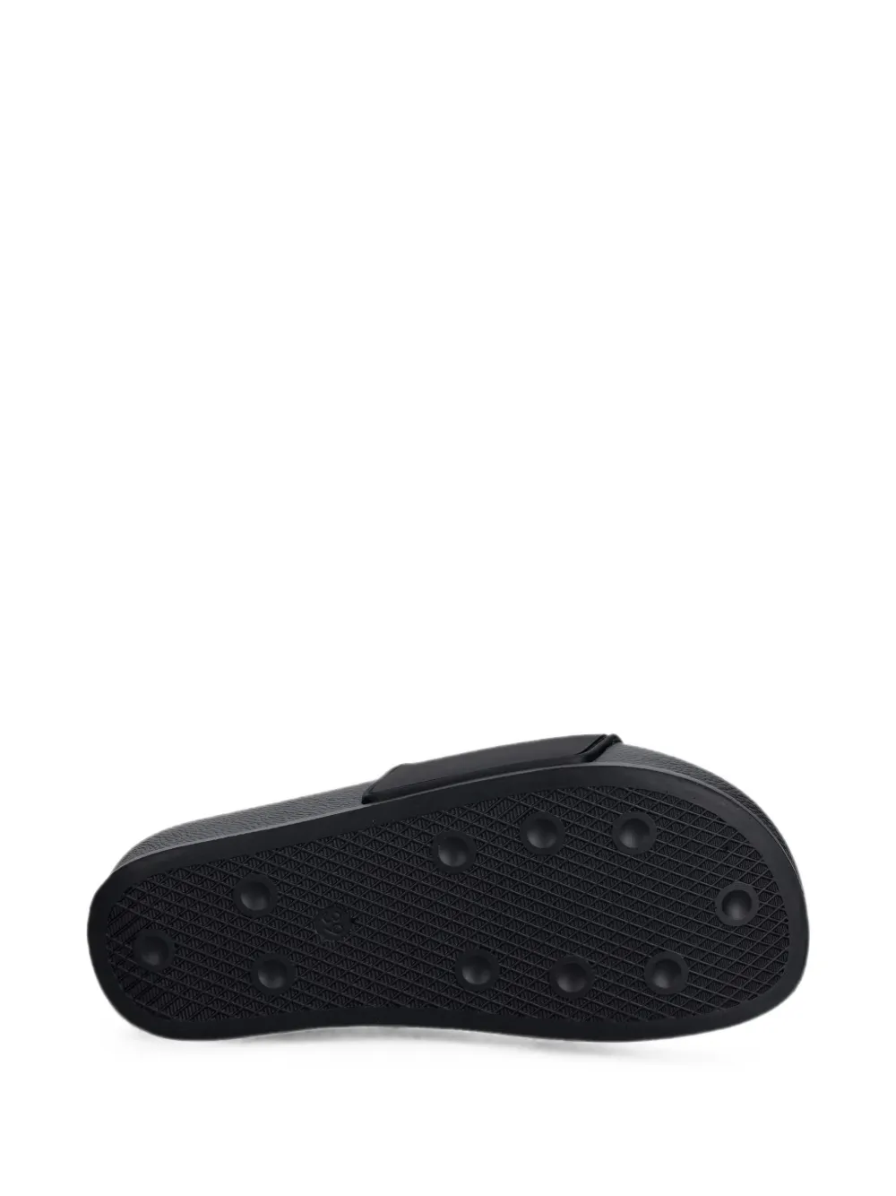 LIU JO logo-plaque platform slides Zwart