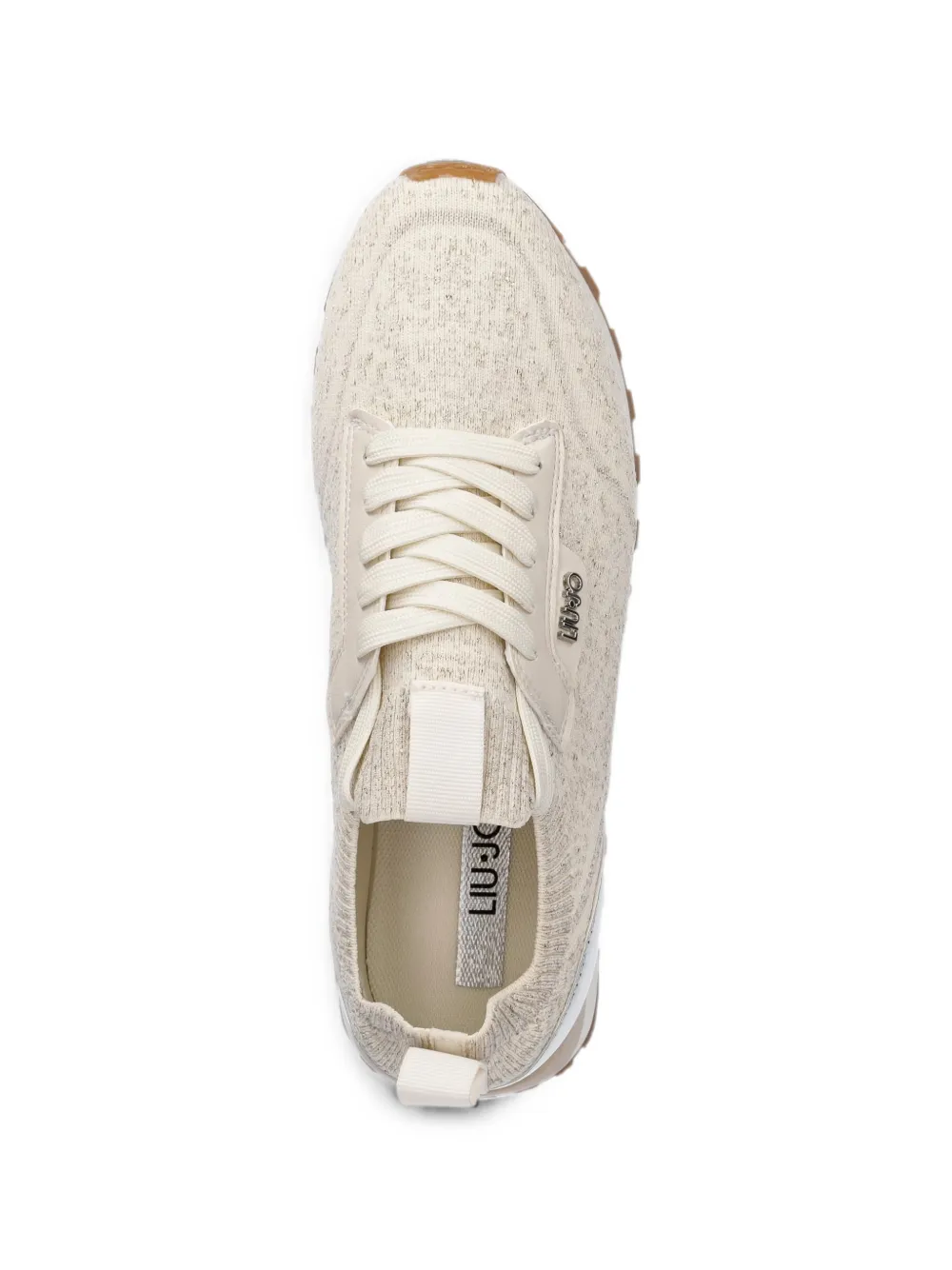 LIU JO logo-plaque sneakers Beige