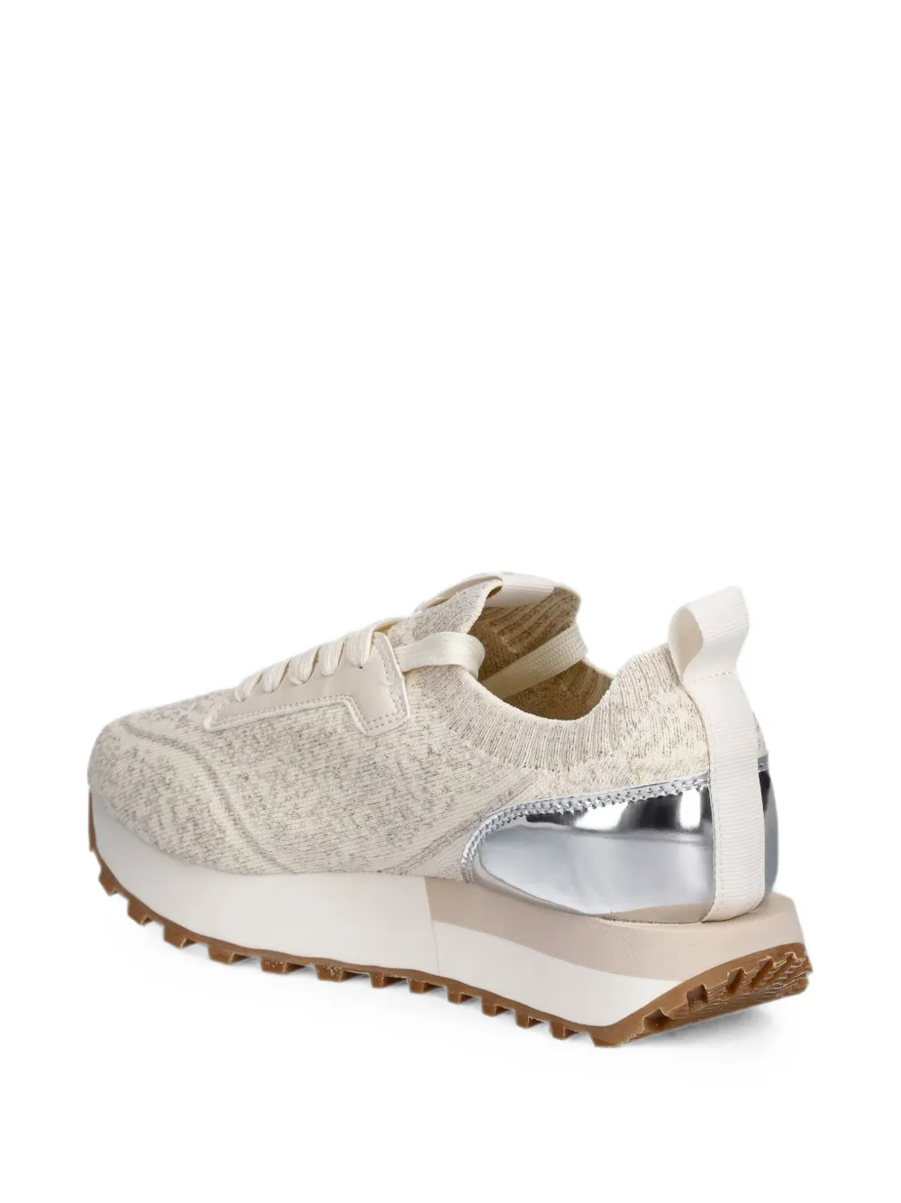 LIU JO logo-plaque sneakers Beige