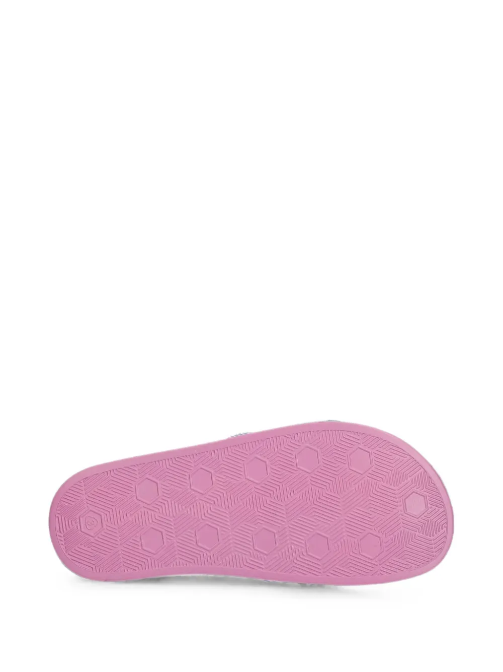 Versace Jeans Couture logo-embossed slides Roze