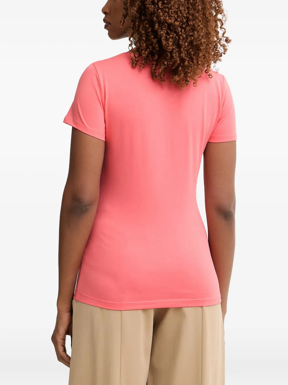 LIU JO T-shirt met stras Roze