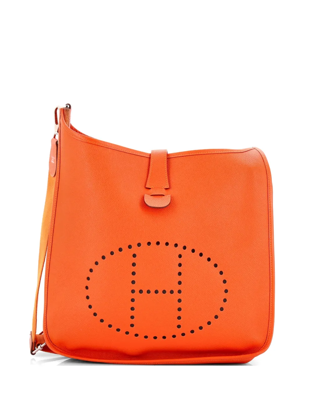 Hermès Pre-Owned Evelyne Bag Gen III Epsom GM crossbody bag - Arancione