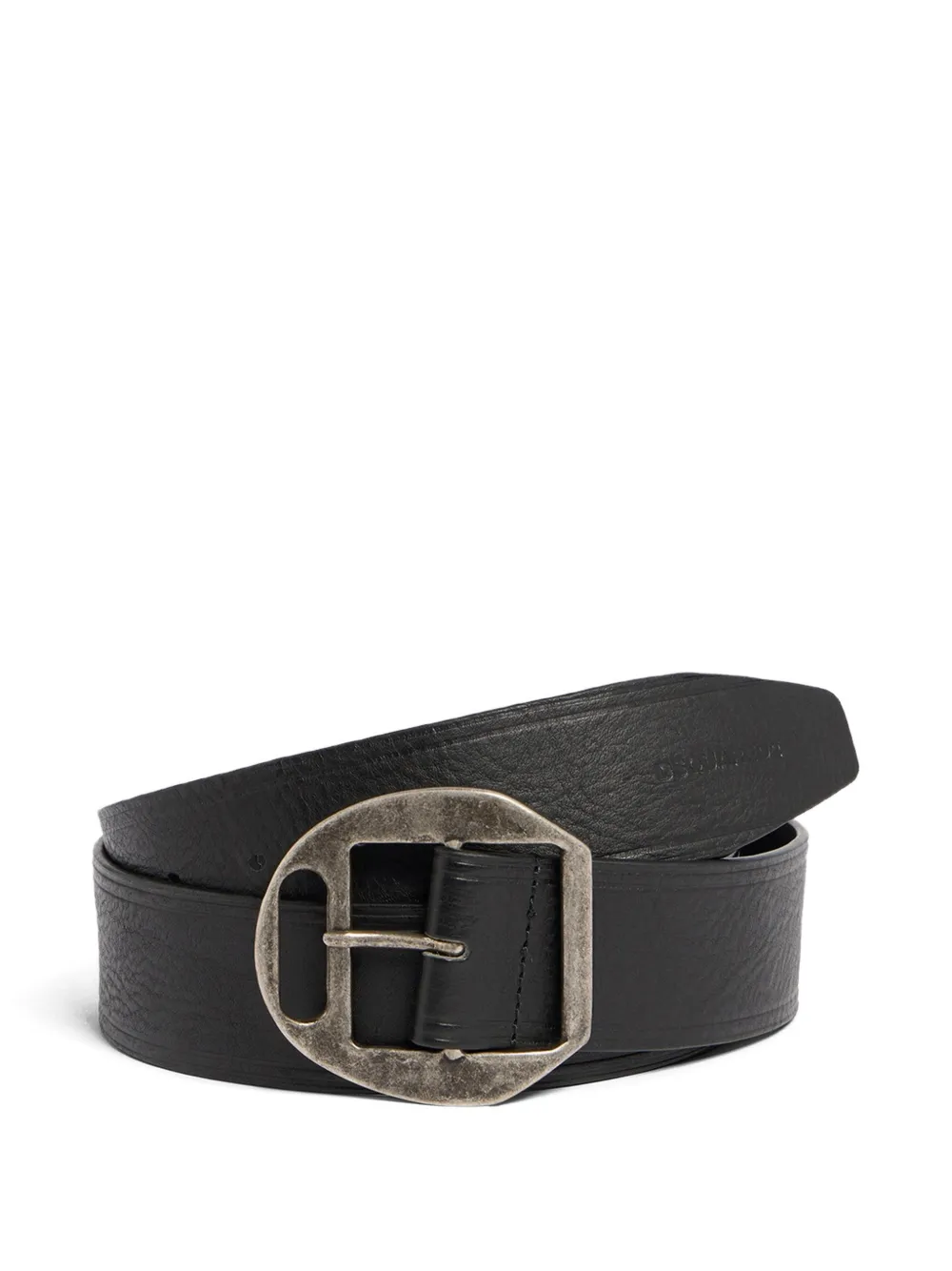 DSQUARED2 Leren gespriem Zwart