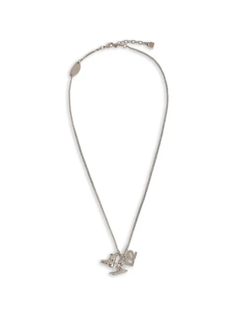 DSQUARED2 charm-detail curb-chain necklace