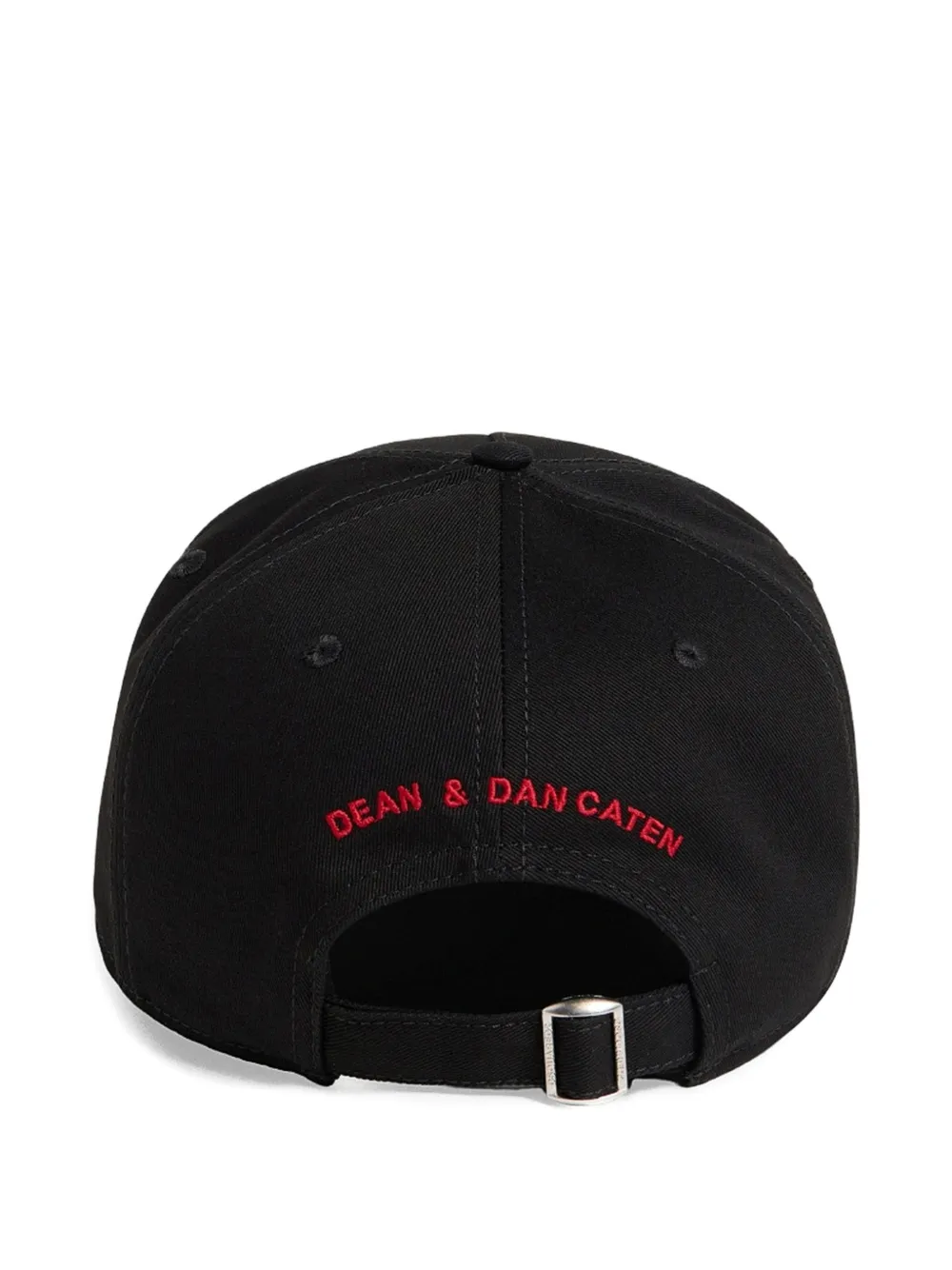 DSQUARED2 Honkbalpet met logopatch Zwart
