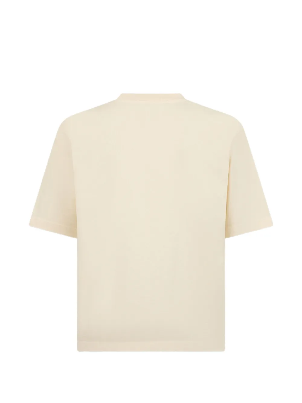 DSQUARED2 Snowy Dream ruimvallend katoenen T-shirt Beige
