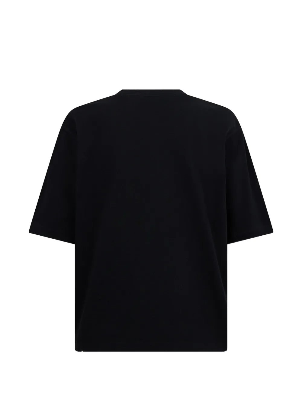 DSQUARED2 Ruimvallend T-shirt met tekst Zwart