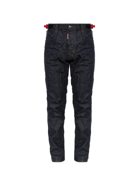 DSQUARED2 belt-loops cotton jeans