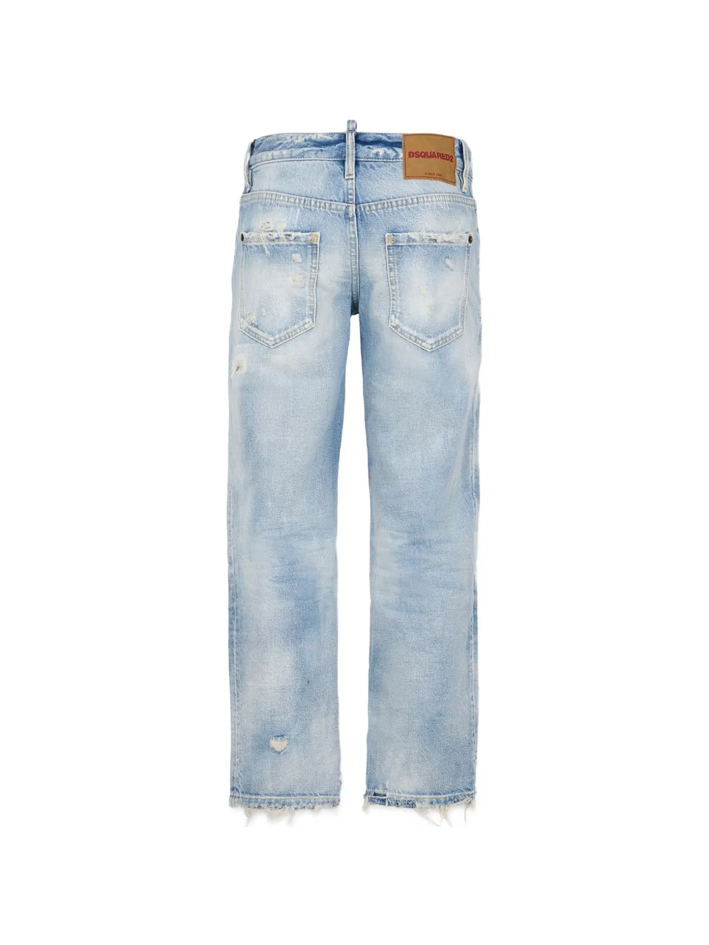 DSQUARED2 Jenna jeans met vervaagd effect Blauw