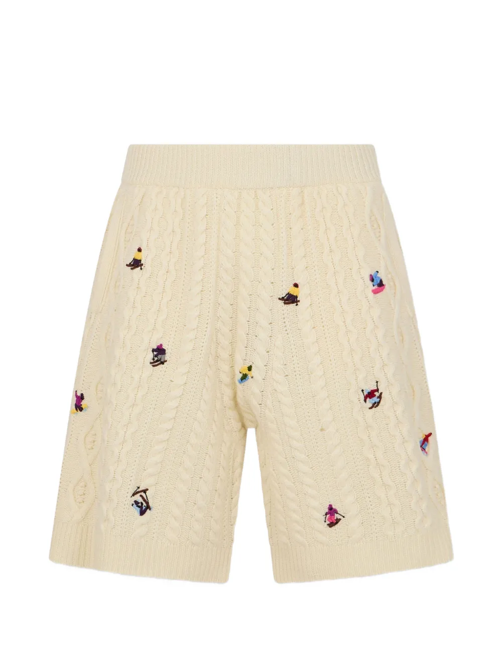 DSQUARED2 Shorts con ricamo - Toni neutri