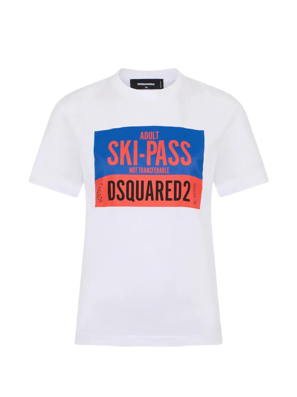 DSQUARED2 T-shirt con grafica - Bianco