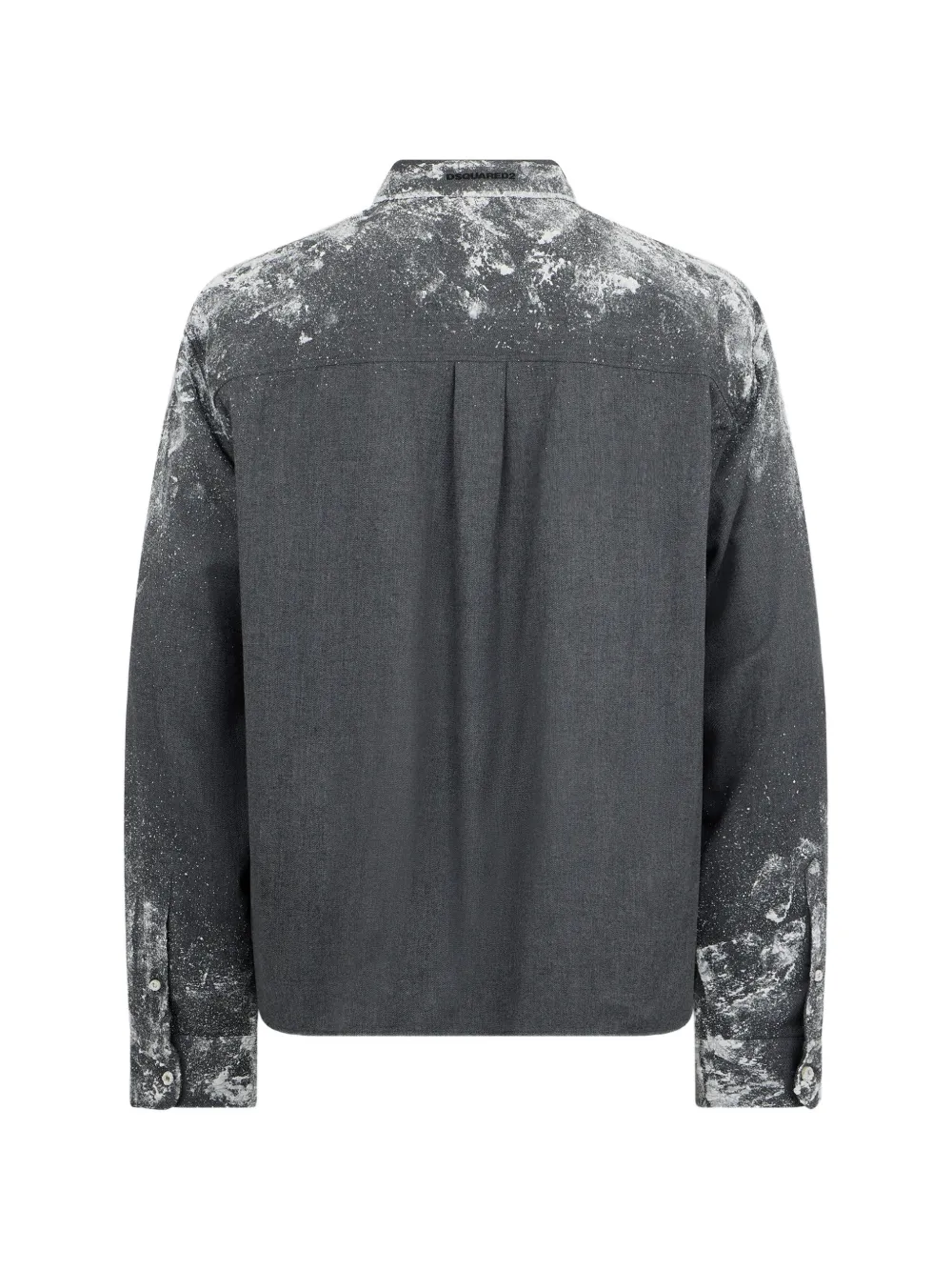 DSQUARED2 Frosted boxy overhemd Grijs