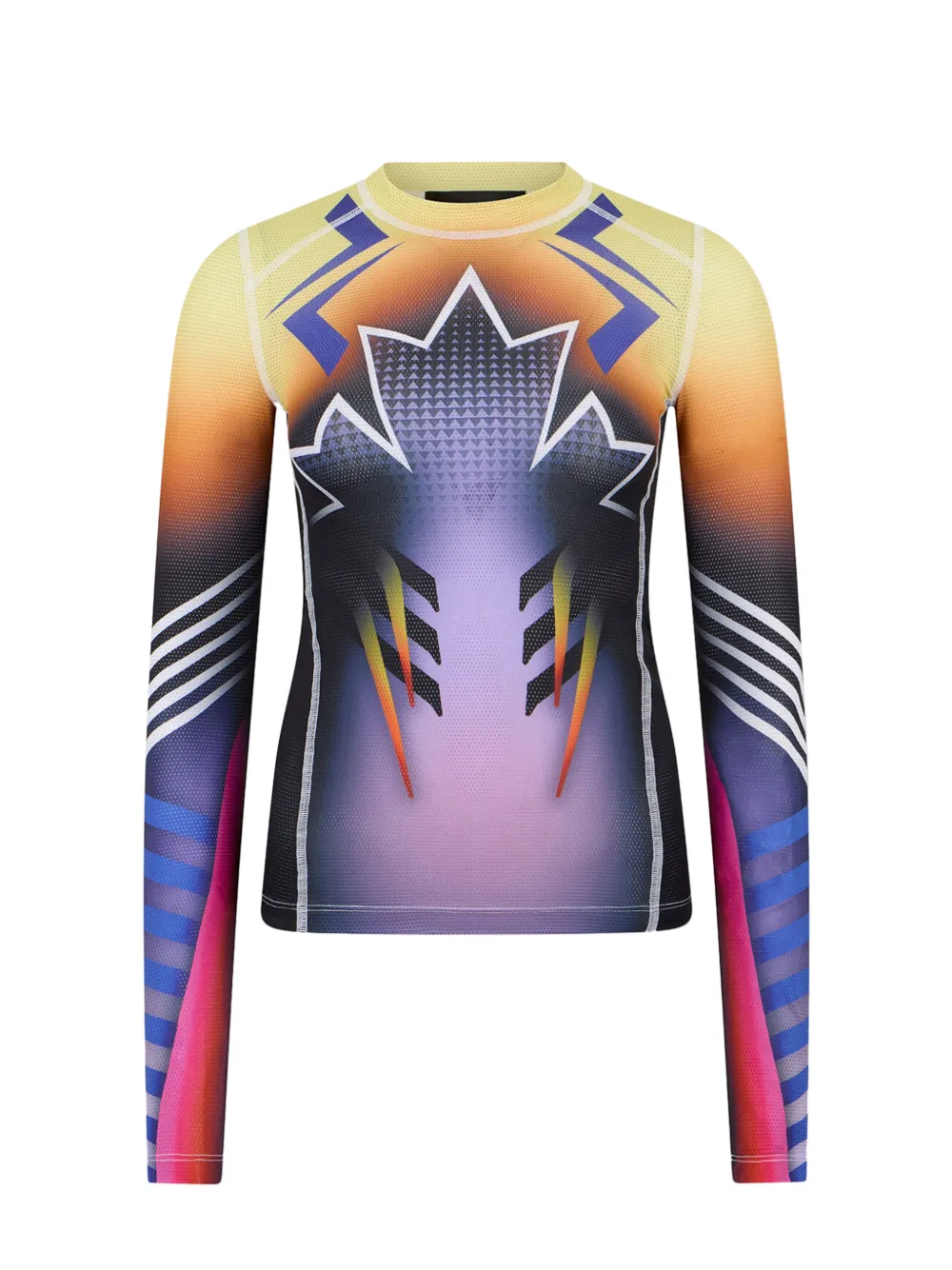 DSQUARED2 T-shirt met print Paars